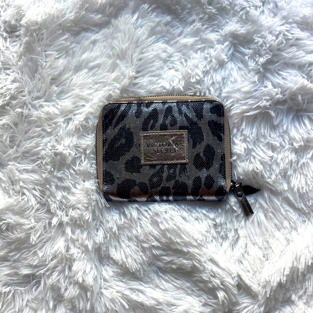 COPY - Metallic Leopard Print Wallet